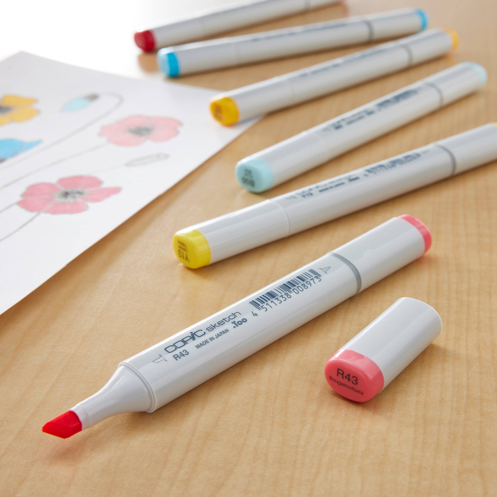 Copic® Perfect Primaries Sketch Marker Set